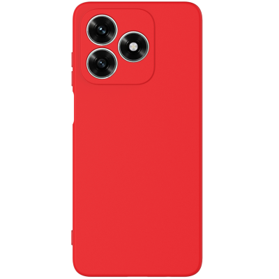 "Shell" hard silicone (TPU) case - red (Honor X5c Plus 4G)