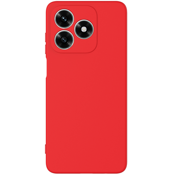 "Shell" hard silicone (TPU) case - red (Honor X5c Plus 4G)