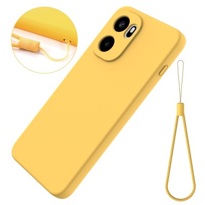 „Shell“ kieto silikono (TPU) dėklas - geltonas (OnePlus 15R / Ace 6T / Ace 6)