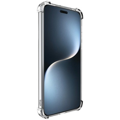 "Imak" pastiprinātas aizsardzības cieta silikona (TPU) apvalks - dzidrs (Honor Magic7 Pro 5G)