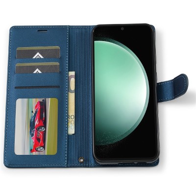 „LC.IMEEKE“ Magsafe atverčiamas 2-in-1 dėklas, knygutė - mėlynas (Galaxy A57)