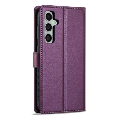 "LC.IMEEKE" MagSafe 2-in-1 atlokāms maciņš - violets (Galaxy A57)