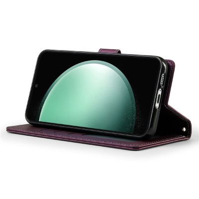 "LC.IMEEKE" MagSafe 2-in-1 Flip Case - Purple (Galaxy A57)