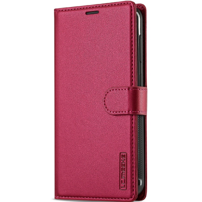 „LC.IMEEKE“ Magsafe atverčiamas 2-in-1 dėklas, knygutė - raudonas (Galaxy A57)