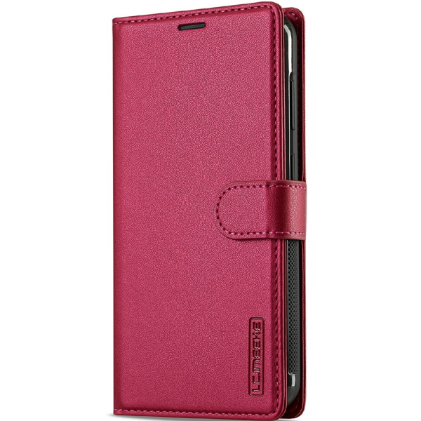 "LC.IMEEKE" MagSafe 2-in-1 atlokāms maciņš - sarkans (Galaxy A57)