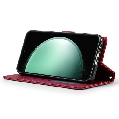 "LC.IMEEKE" MagSafe 2-in-1 atlokāms maciņš - sarkans (Galaxy A57)