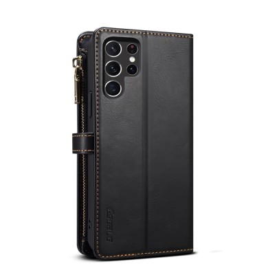 „ESEBLE“ solidus dėklas su pinigine - juodas (Galaxy S26 Ultra)