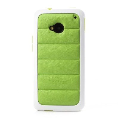 „Infisens“ Hybrid Bumper HTC One M7 zaļš apvalks / Vacins.lv