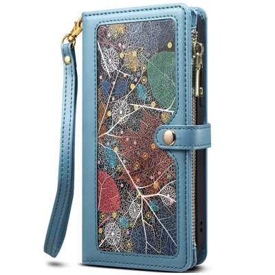 „ESEBLE“ solidus dėklas su pinigine - mėlynas (Galaxy S26)