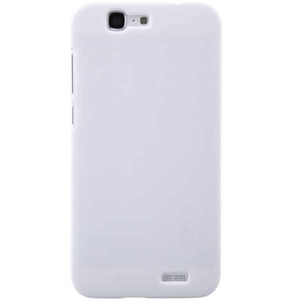 „Nillkin“ Frosted Shield dėklas - baltas + apsauginė ekrano plėvelė (Ascend G7)