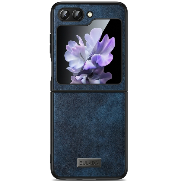 „Sulada“ Leather dėklas - mėlynas (Galaxy Flip5)