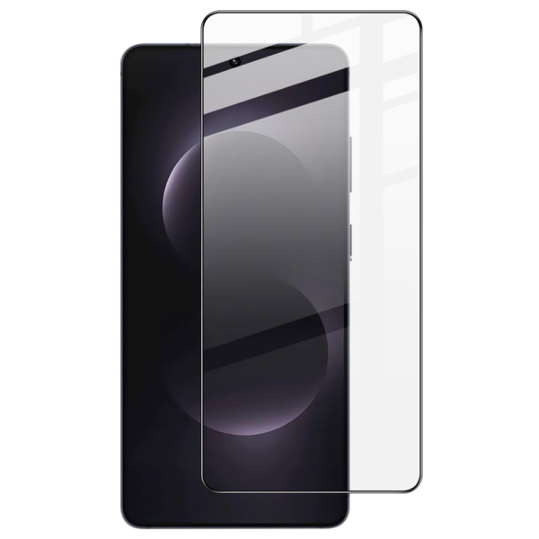 „IMAK“ Tempered Glass pilnai dengiantis apsauginis ekrano stiklas  (3 vnt.) su rėmeliu - juodas (Galaxy S26 Ultra)