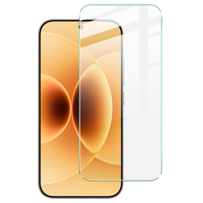 "IMAK" Tempered Glass pilna pārklājuma ekrāna aizsargs (1 gab.) ar rāmi - melns (Xiaomi 17 / 17 Pro)