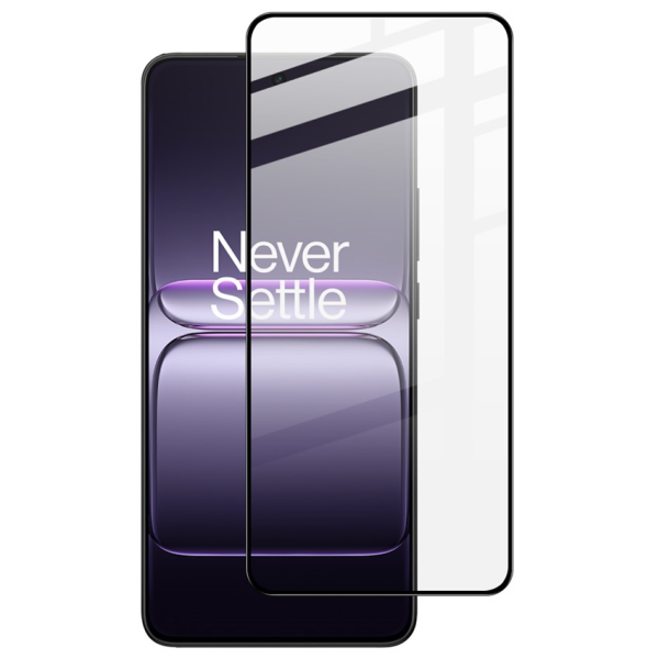 „IMAK“ Tempered Glass full coverage screen protector (1 pcs.) with frame - black (OnePlus 15R / Ace 6T / Ace 6)