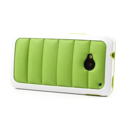 „Infisens“ Hybrid Bumper HTC One M7 zaļš apvalks / Vacins.lv