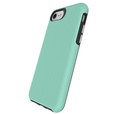 „TUTU“ Shockproof hard silicone case - green (iPhone 17e / 16e)