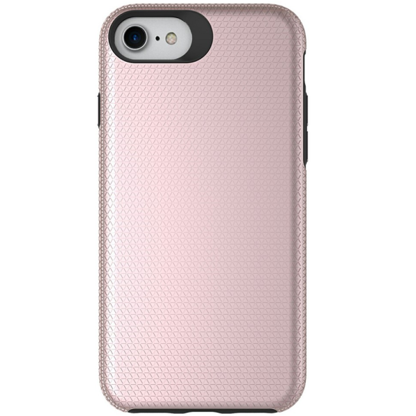 „TUTU“ Shockproof ciets silikona korpuss - rozs (iPhone 17e / 16e)