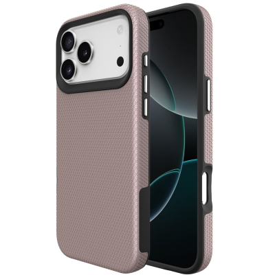 „TUTU“ Shockproof ciets silikona korpuss - rozs (iPhone 17 Pro)