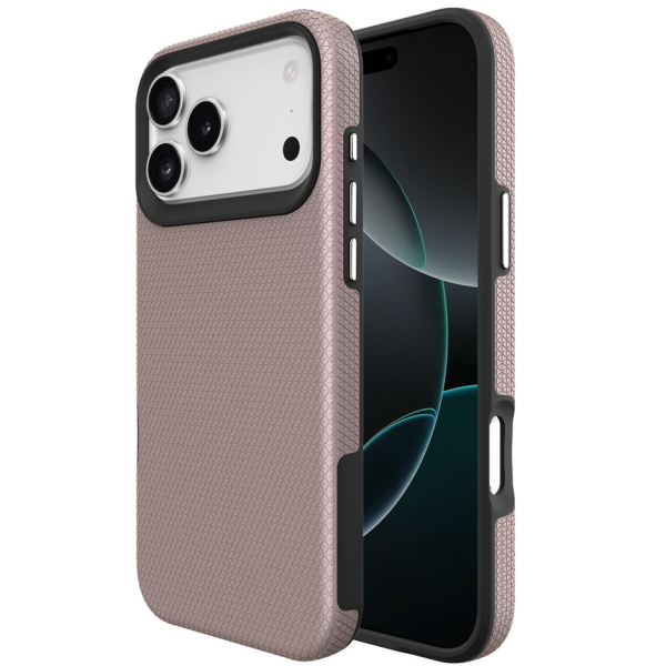 „TUTU“ Shockproof ciets silikona korpuss - rozs (iPhone 17 Pro)