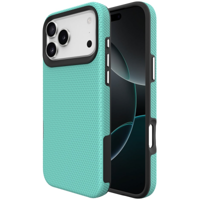 „TUTU“ Shockproof hard silicone case - green (iPhone 17 Pro Max)