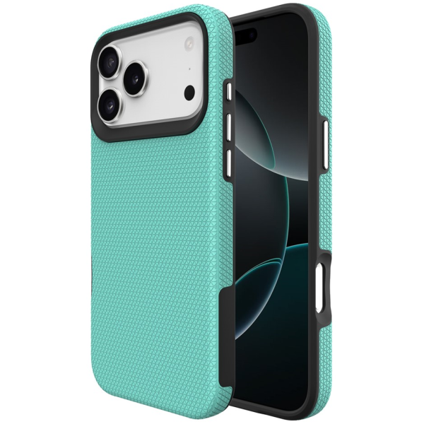„TUKU“ Shockproof kieto silikono  dėklas - žalias (iPhone 17 Pro Max)