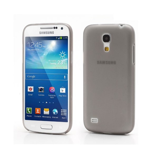 Ploniausias plastikinis dėklas - pilkas (Galaxy S4 mini)
