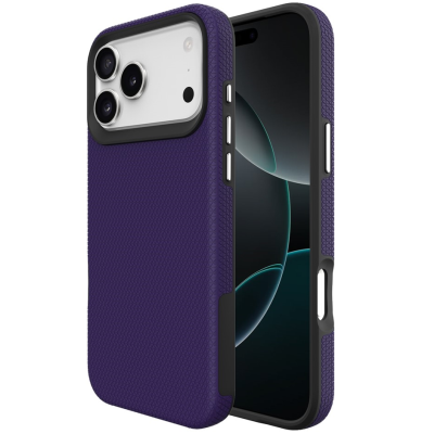 „TUTU“ Shockproof hard silicone case - purple (iPhone 17 Pro Max)