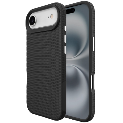 „TUTU“ Shockproof ciets silikona korpuss - melns (iPhone Air)