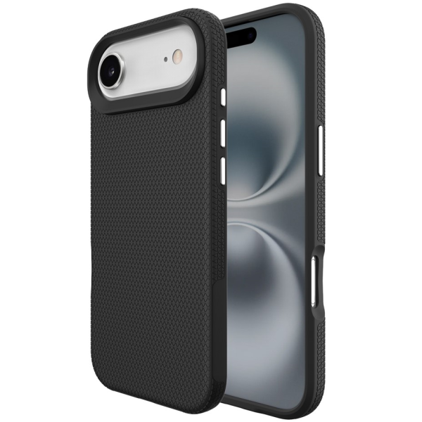 „TUTU“ Shockproof ciets silikona korpuss - melns (iPhone Air)