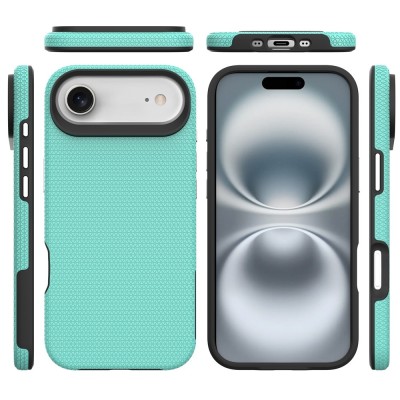 „TUTU“ Shockproof ciets silikona korpuss - zaļš (iPhone Air)