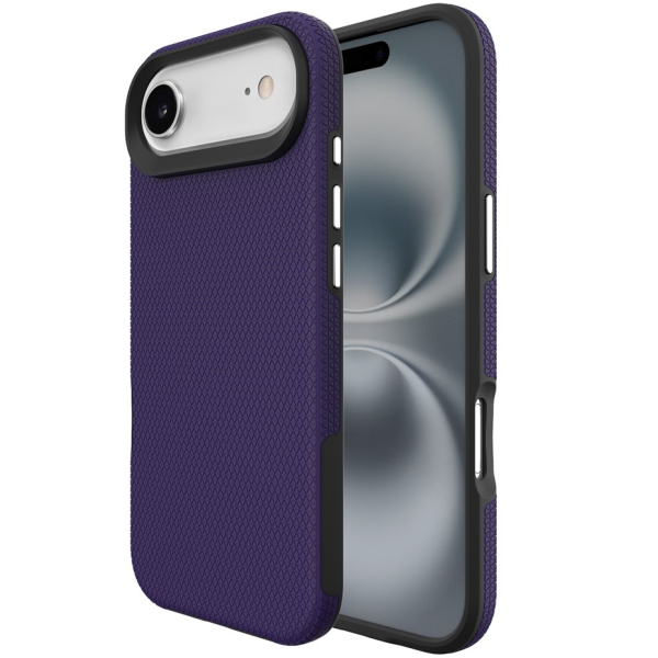 „TUTU“ Shockproof hard silicone case - purple (iPhone Air)