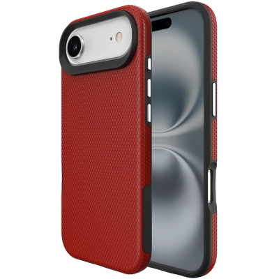 „TUTU“ Shockproof ciets silikona korpuss - sarkans (iPhone Air)