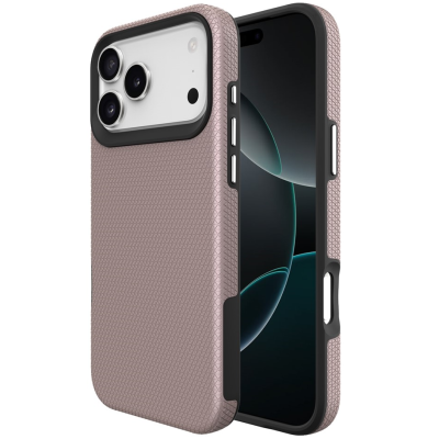 „TUTU“ Shockproof ciets silikona korpuss - rozs (iPhone 17 Pro Max)