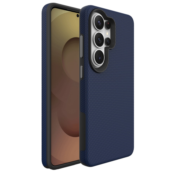 „TUTU“ Shockproof ciets silikona korpuss - tumši zils (Galaxy S26 Ultra)