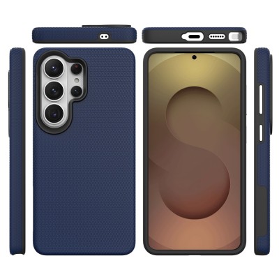 „TUTU“ Shockproof hard silicone case - dark blue (Galaxy S26 Ultra)