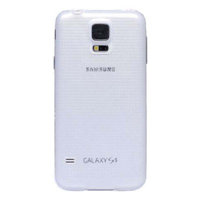 Samsung Galaxy S5 (S5 Neo) dzidrs (caurspīdīgs) cieta silikona TPU pasaulē planākais apvalks / Vacins.lv