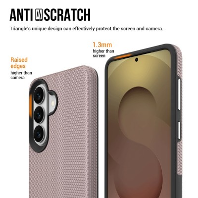 „TUTU“ Shockproof hard silicone case - pink (Galaxy S26)