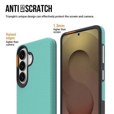 „TUKU“ Shockproof kieto silikono  dėklas - žalias (Galaxy S26)