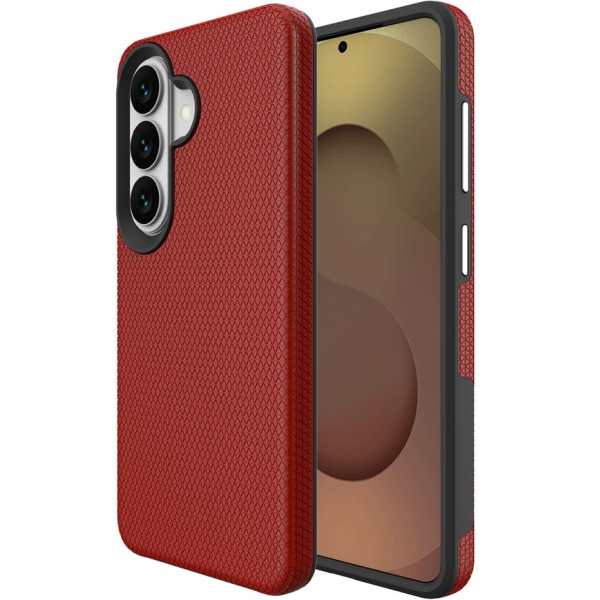 „TUTU“ Shockproof kieto silikono  dėklas - raudonas (Galaxy S26)