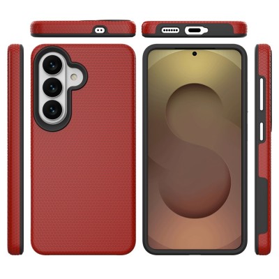 „TUTU“ Shockproof kieto silikono  dėklas - raudonas (Galaxy S26)