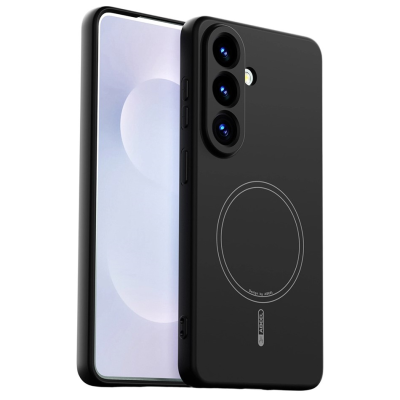 „ABEEL“ kieto silikono (TPU) dėklas - juodas (Galaxy S26)