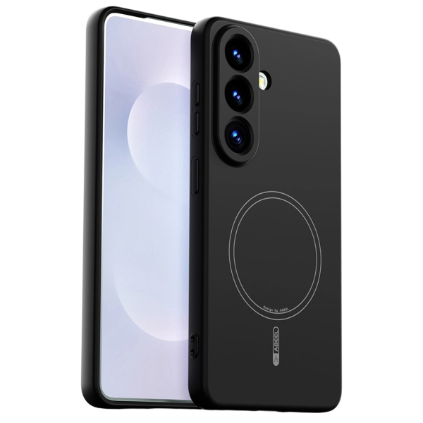 „ABEEL“ kieto silikono (TPU) dėklas - juodas (Galaxy S26)