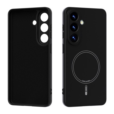 "ABEEL" cieta silikona (TPU) apvalks - melns (Galaxy S26)