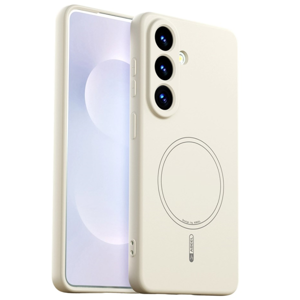 "ABEEL" cieta silikona (TPU) apvalks - smilšains (Galaxy S26)