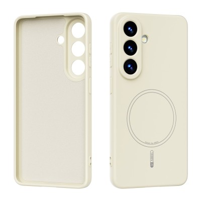 „ABEEL“ kieto silikono (TPU) dėklas - smėlio spalvos (Galaxy S26)