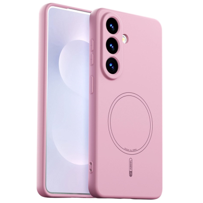 "ABEEL" cieta silikona (TPU) apvalks - rozs (Galaxy S26)