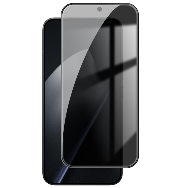 "YIMI" Tempered Glass melns ekrāna aizsargstikls - privāta (Xiaomi 15T Pro)