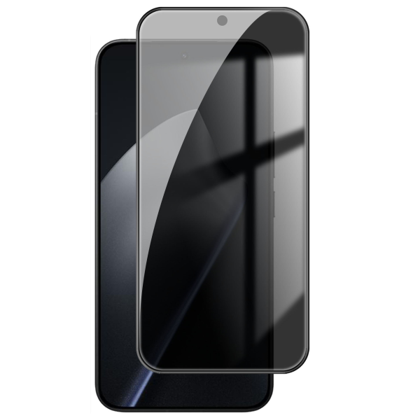 "YIMI" Tempered Glass melns ekrāna aizsargstikls - privāta (Xiaomi 15T)