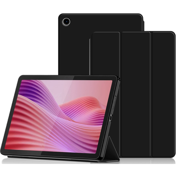 "Stylus" atvēramais maciņš - melns (Lenovo Tab 10.1)