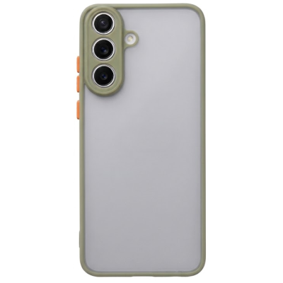 "Mofan" Clear Hard Silicone (TPU) Case - light green (Galaxy S26)